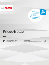 Bosch Free-standing larder fridge Mode d'emploi