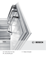 Bosch KGN56AI10T/07 Manuel utilisateur
