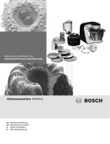 Bosch MUM53143 Le manuel du propriétaire