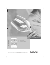 Bosch SGS09A12/16 Manuel utilisateur