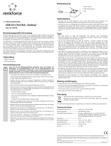 Renkforce 4 ports USB 3.0 hub + LED indicator lights "Desktop" Le manuel du propriétaire