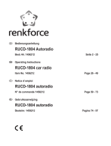 Renkforce RUCD-1804 Le manuel du propriétaire