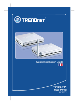 Trendnet TEW-P11G Le manuel du propriétaire