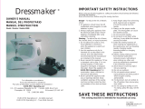 Dressmaker Dressmaker 998B Manuel utilisateur