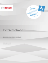 Bosch Inclined hood Mode d'emploi
