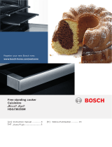 Bosch GAS RANGE COOKER Mode d'emploi
