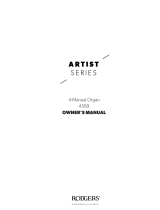 Rodgers Artist Series 4589 Le manuel du propriétaire