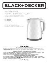 Black and Decker Appliances Electric Kettle Manuel utilisateur