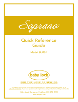 Baby Lock Soprano Guide de référence