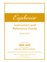 Baby Lock Euphoria Mode d'emploi