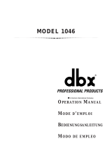 dbx 1046 Le manuel du propriétaire