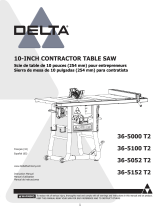 Delta  36-5000T2 Le manuel du propriétaire
