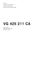 Gaggenau VG 425 211CA Guide d'installation