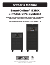 Tripp Lite SmartOnline® S3MX 3-Phase UPS Systems Le manuel du propriétaire