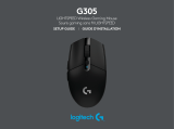 Logitech G305 Lightspeed Wireless Gaming Mouse Manuel utilisateur