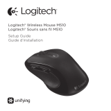 Logitech Wireless Mouse M510 - Setup Guide Guide d'installation
