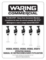 Waring WSB70 Manuel utilisateur