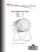 Chauvet COLORado 1-Quad Zoom Guide de référence
