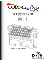 Chauvet Professional COLORado Panel Q40 Guide de référence