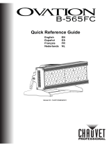 Chauvet OVATION B-565FC Guide de référence
