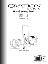 Chauvet OVATIONE910FC Guide de référence