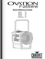 Chauvet OVATION F-265WW Guide de référence