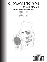 Chauvet Ovation F-415VW Guide de référence