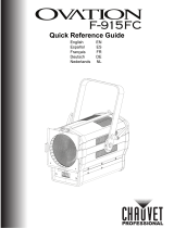 Chauvet Professional OVATION F-915FC Guide de référence