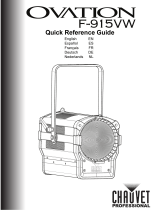 Chauvet OVATION F-915VW Guide de référence