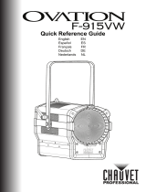 Chauvet Professional Ovation P-95VW Guide de référence