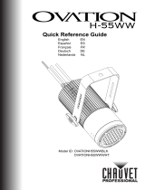 Chauvet Ovation H-55WW Guide de référence