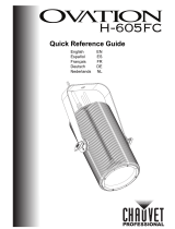 Chauvet Professional Ovation H-605FC Guide de référence