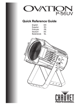 Chauvet Ovation P-56UV Guide de référence