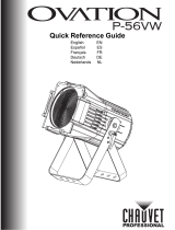 Chauvet Professional OVATION P-56VW Guide de référence