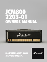 Marshall JCM800 2203 Le manuel du propriétaire