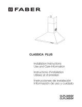 Faber CLASSICA PLUS CLPL30SSV Guide d'installation