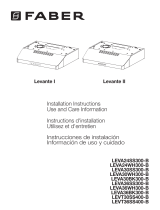 Faber Levante I 36 SS 300 cfm Guide d'installation