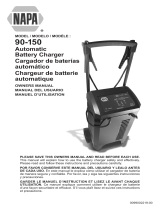 Schumacher NAPA 90-150 Automatic Battery Charger Le manuel du propriétaire
