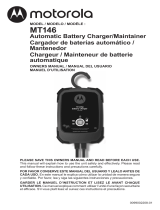 Schumacher Motorola MT146 Automatic Battery Charger/Maintainer Le manuel du propriétaire