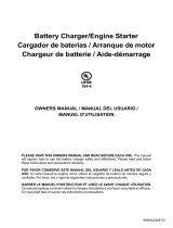 Schumacher DSR145 Battery Charger/Engine Starter UL 104-4 Le manuel du propriétaire