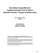 Schumacher Electric SA1471 Solar Battery Charger/Maintainer Le manuel du propriétaire