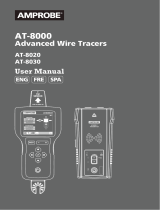 Fluke Models: Amprobe AT-8030 Advanced Wire Tracer Kit Manuel utilisateur