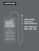 Amprobe TMA-21HW Hot Wire Anemometer Manuel utilisateur