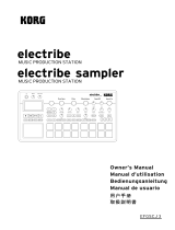 Korg electribe Le manuel du propriétaire