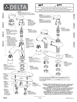 Delta Faucet 87T151 Guide d'installation