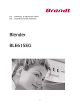 Groupe Brandt BLE615EG Le manuel du propriétaire