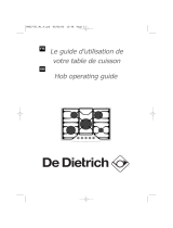 De Dietrich DTE373WL1 Le manuel du propriétaire