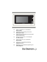 De Dietrich DME329XA1 Le manuel du propriétaire