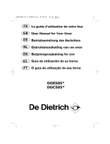 De Dietrich DOC505XE1 Le manuel du propriétaire