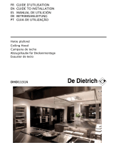 De Dietrich DHD1131X Le manuel du propriétaire